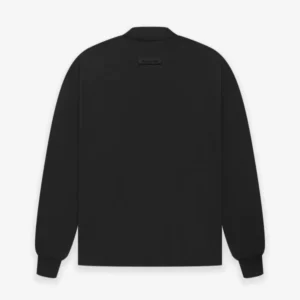 Essentials Ls Tee Jet Black