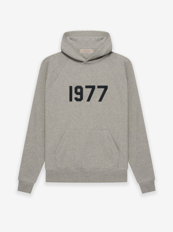 Essentials 1977 Hoodie – Dark Gray