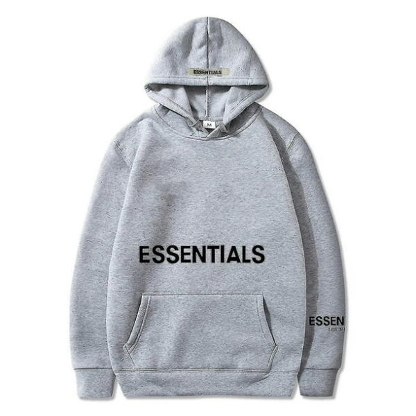 Essentials Grey Hoodie For Men And Women